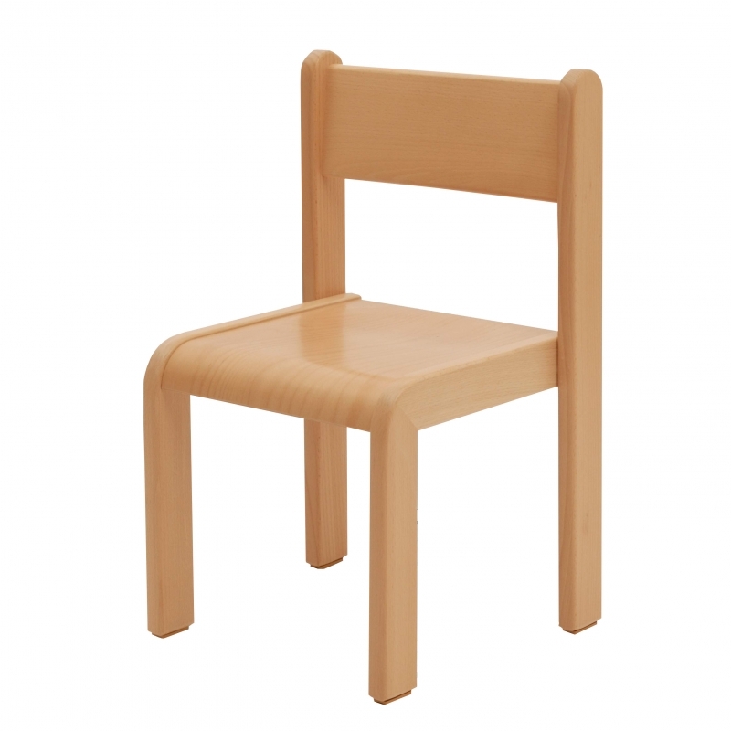 Židle celodřevěná buková - přírodní Z80