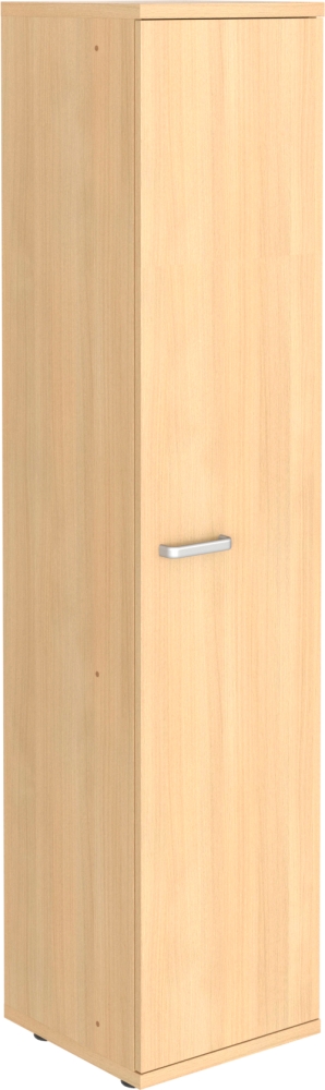 Skříň vysoká policová s dveřmi - pravá, 400x400x1831mm, SL05